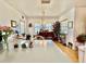 Bright kitchen featuring grey countertops and views of the dining area at 3828 6Th W Ave, Palmetto, FL 34221