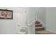 Carpeted stairs lead to the upper level of the house at 4204 Overture Cir # 4204, Bradenton, FL 34209