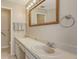 Bright bathroom featuring a large vanity and plenty of counter space at 4308 Kingston Loop, Sarasota, FL 34238