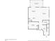 First floor plan showing kitchen, living room, dining room, bedroom, foyer, and screened patio at 4524 Pippin Ln, Lakewood Ranch, FL 34211