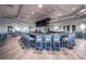 Modern bar area with ample seating and stylish lighting at 5624 Palmer Cir # 206, Bradenton, FL 34211