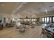 Elegant dining room with stylish furniture and a sophisticated ambiance at 5624 Palmer Cir # 206, Bradenton, FL 34211