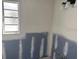 Bathroom under construction with new drywall and a window for natural light at 669 Spanish N Dr # 21, Longboat Key, FL 34228