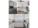 Well-lit kitchen with stainless steel appliances, white cabinetry, and light countertops at 669 Spanish N Dr # 21, Longboat Key, FL 34228