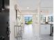 Inviting foyer featuring modern design, marble floors, and an open view to the living area at 707 S Gulfstream Ave # 301, Sarasota, FL 34236