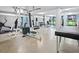 Well-equipped gym featuring various exercise machines and workout equipment at 707 S Gulfstream Ave # 301, Sarasota, FL 34236
