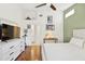 A calming bedroom features an ensuite bathroom and natural light at 7532 Marsh Orchid Cir # 8-201, Bradenton, FL 34203