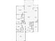 Detailed floor plan showcasing a layout with spacious bedrooms, bathrooms, living areas, and screened patio pool at 8272 Summer Night Rd, Sarasota, FL 34241