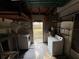 Functional laundry area with washer, dryer hookups, and access to the outdoors at 8291 57Th N St, Pinellas Park, FL 33781