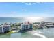 Beautiful view of the condominium complex with bayside access to the Gulf of Mexico at 9393 Midnight Pass Rd # 603, Sarasota, FL 34242