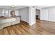 Spacious bedroom with wood floors, access to other rooms and ample closet space at 9393 Midnight Pass Rd # 603, Sarasota, FL 34242