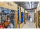 Community storage units with wire mesh doors offering secure and organized storage solutions at 9393 Midnight Pass Rd # 603, Sarasota, FL 34242