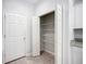 Pantry and closet storage space in kitchen with access to shelving and plenty of room at 1053 Grantham Dr, Sarasota, FL 34234