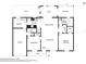 Detailed floor plan showcasing the layout and dimensions of the home at 1190 Jamaica Rd, Venice, FL 34293