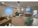 A stylish lounge with modern decor and comfy seating at 1345 2Nd St, Sarasota, FL 34236