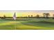 Scenic golf course view at sunset at 15752 Sacile Ln, Bradenton, FL 34211