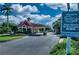 Welcoming gated community entrance to Terra Ceia Bay with well-maintained landscaping and signage at 1612 Fairway Oaks Dr, Palmetto, FL 34221