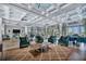 Elegant lounge area with stylish seating, scenic views, and modern design elements, perfect for social gatherings and events at 262 Sapphire Lake Dr # 202, Bradenton, FL 34209