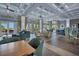 Bright lounge area featuring comfortable seating, large windows, and modern decor, creating a welcoming atmosphere at 262 Sapphire Lake Dr # 202, Bradenton, FL 34209