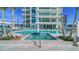 Relaxing pool and spa area for residents at 301 Quay Commons # 1208, Sarasota, FL 34236