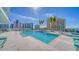 Stunning rooftop pool, views of the city and Gulf at 301 Quay Commons # 1208, Sarasota, FL 34236