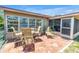 Outdoor patio with ample seating, providing an ideal space for dining and enjoying outdoor gatherings at 3311 Florida Blvd, Bradenton, FL 34207