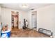 Room with closet, golf clubs, view of kitchen at 3921 Marlborough Pl, Sarasota, FL 34241