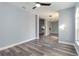 A bright living room shows a hallway to other rooms at 5266 Wagon Wheel Dr, North Port, FL 34291