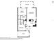 Detailed floor plan showcasing the layout of the home, including the kitchen, bedrooms, and living spaces at 532 Oak Hill Cir # 12, Sarasota, FL 34232