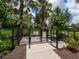 This lovely pet park comes complete with separate fenced areas for large and small dogs at 5709 Wild Sage Cir, Sarasota, FL 34238