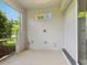 Empty lanai space, ready for customization and enjoyment at 5709 Wild Sage Cir, Sarasota, FL 34238