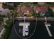 Luxury waterfront property with private dock and boat, in a peaceful bay setting at 801 3Rd E St, Palmetto, FL 34221