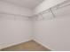 Walk-in closet with wire shelving providing ample storage space at 1370 Mccrory St, North Port, FL 34286