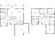 Detailed floor plan showcasing spacious layout, including primary bedroom, kitchen, and multiple bedrooms at 15315 Golden Beam Pl, Bradenton, FL 34211