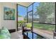 Enjoy the outdoors from this screened in lanai with beautiful green space views at 2055 Gulf Of Mexico Dr # G2-108, Longboat Key, FL 34228