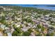 Breathtaking aerial view of a charming neighborhood near the water and lush landscapes at 2330 7Th W Ave, Bradenton, FL 34205