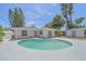 Backyard pool and lanai offers a great space for outdoor enjoyment at 2953 Oak St, Sarasota, FL 34237