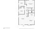 Detailed floorplan of a house featuring a living room, dining room, kitchen, bedrooms, and bathrooms at 3429 97Th E Ln, Palmetto, FL 34221