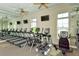 Well-equipped fitness center featuring treadmills, elliptical machines, and mirrored walls, promoting a healthy and active lifestyle at 364 Grande Vista Blvd, Bradenton, FL 34212