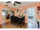 View of the eat-in kitchen with access to the living room and hall way at 4015 Asbury Pl, Sarasota, FL 34233