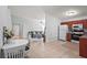 Open-concept living area with a combined kitchen and living room, perfect for entertaining at 4251 Austin St, Sarasota, FL 34233