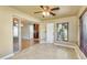 Office with sliding glass doors and large window at 4375 Tortoise Rd, Venice, FL 34293