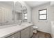 Bright bathroom with a large vanity, ample counter space, and updated fixtures at 4622 34Th E Ct, Bradenton, FL 34203