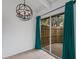 Home's laundry area with modern appliances and a view to the backyard at 500 N Jefferson Ave # G5, Sarasota, FL 34237