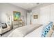 Comfortable bedroom featuring neutral colors, closet and natural light at 5011 Tivoli Run, Bradenton, FL 34211