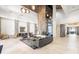 Lobby featuring high ceilings, contemporary furnishings, and stylish decor at 5011 Tivoli Run, Bradenton, FL 34211