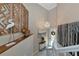 Inviting home foyer featuring a staircase and modern decor at 7106 Grand Estuary Trl # 102, Bradenton, FL 34212