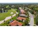 Birds eye view of an attractive golf course community amidst lush foliage at 9719 Discovery Ter, Bradenton, FL 34212