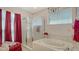Bathroom features a soaking tub and separate shower at 12520 Natureview Cir, Bradenton, FL 34212