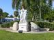 St. Armands Key sculpture in a park setting, a beautiful landmark enhancing the area's cultural appeal at 1323 Loma Linda Ct, Sarasota, FL 34239